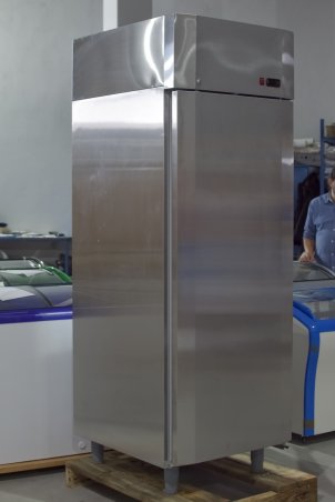 Шкаф морозильный ND70М нержавейка JUKA
