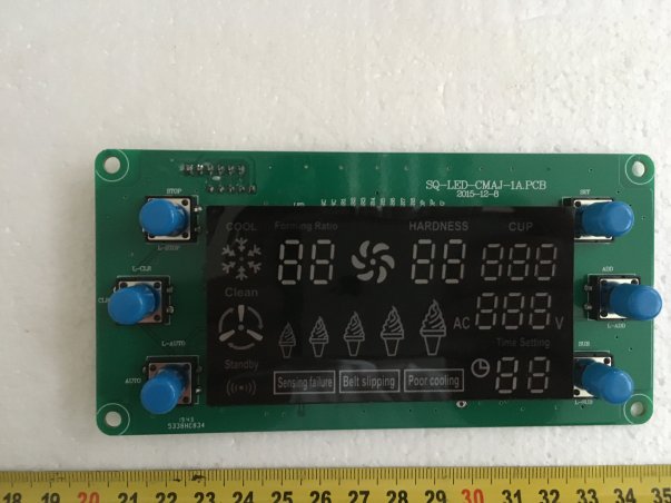 Плата управления фризера мягкого мороженого IFE-1/IFE-1 Cooleq