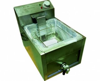 Фритюрница с краном JEF-8K Rauder
