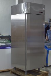 Шкаф морозильный ND70М нержавейка JUKA